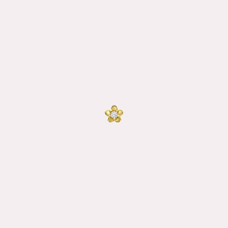 Flower Flat Back Piercing