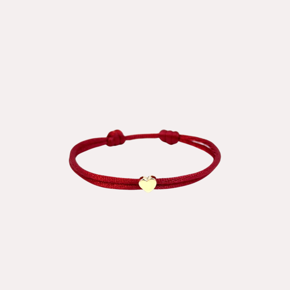 Heart Satin Bracelet